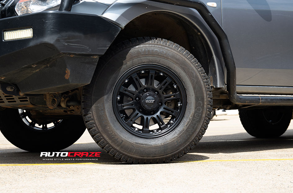 MITSUBISHI TRITON SSW GRANITE MATT BLACK