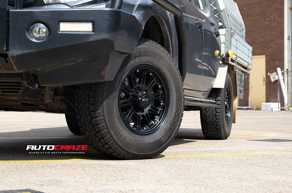 MITSUBISHI TRITON SSW GRANITE MATT BLACK