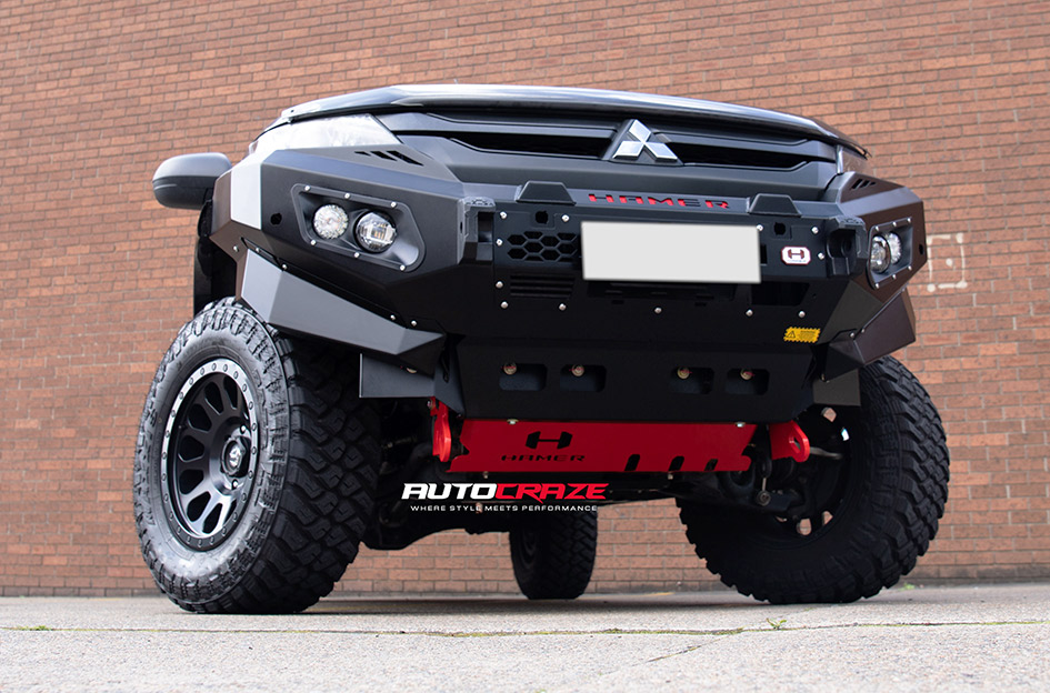 MITSUBISHI TRITON FUEL VECTOR MATTE BLACK 
