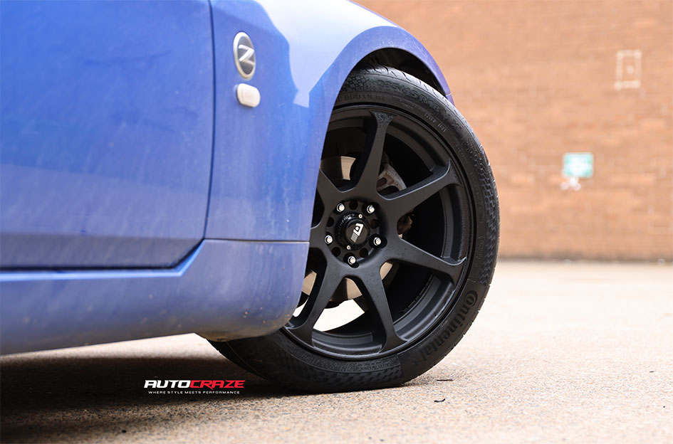 NISSAN 350Z MOTEGI MR154 BATTLE MATTE BLACK