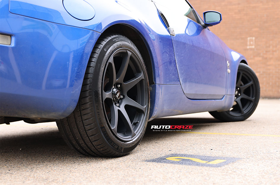 NISSAN 350Z MOTEGI MR154 BATTLE MATTE BLACK