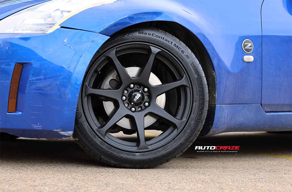 NISSAN 350Z MOTEGI MR154 BATTLE MATTE BLACK