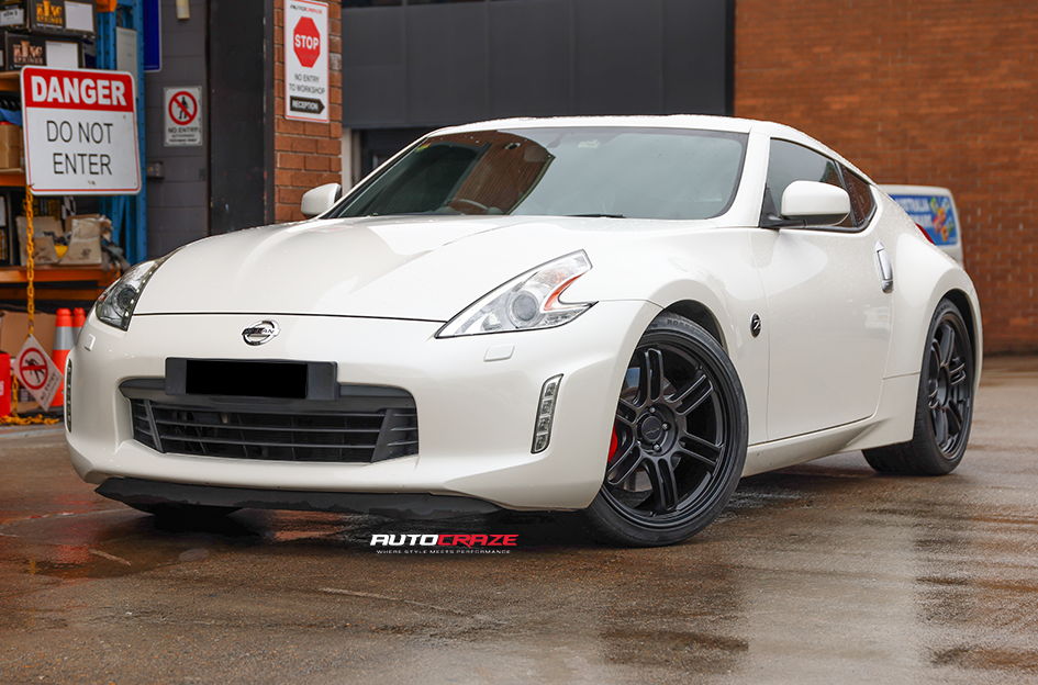 NISSAN 370Z ROTIFORM RPS MATTE BLACK