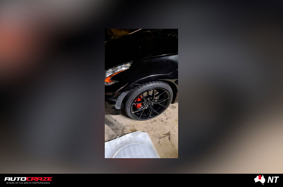 NISSAN 370Z KOYA SF10 SATIN BLACK 
