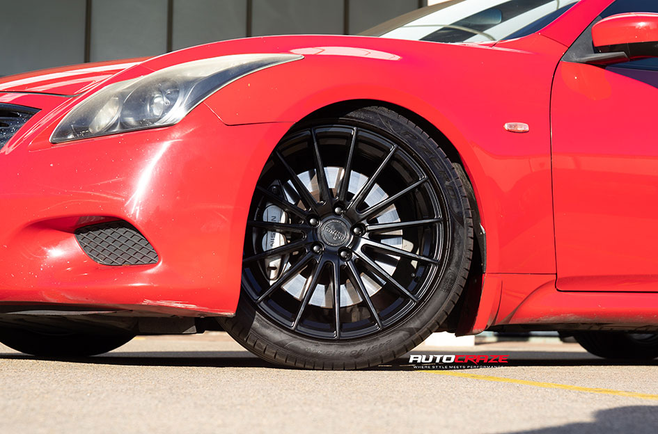 INFINITI G37 KING MILANO SATIN BLACK