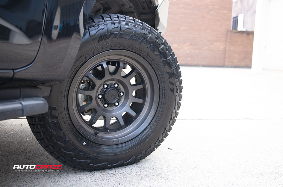 NISSAN NAVARA BLACK RHINO RAPID MATTE BRUSHED GUNMETAL