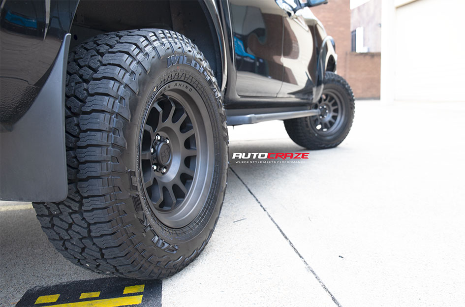 NISSAN NAVARA BLACK RHINO RAPID MATTE BRUSHED GUNMETAL