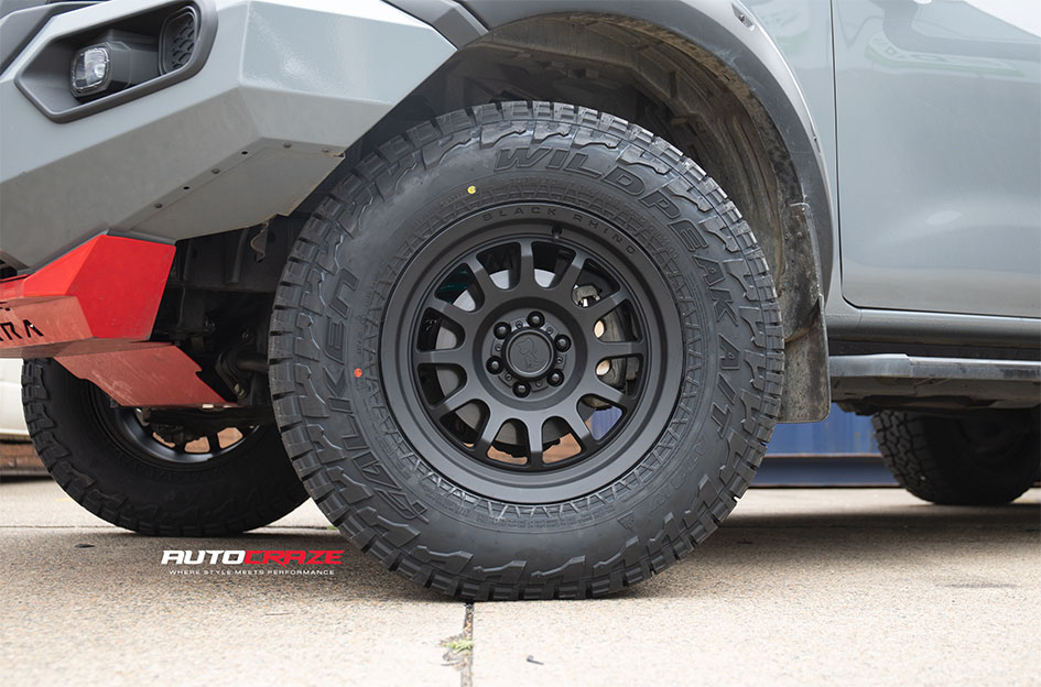 NISSAN NAVARA BLACK RHINO RAPID MATTE BLACK