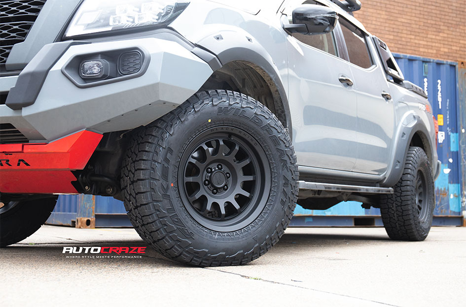 NISSAN NAVARA BLACK RHINO RAPID MATTE BLACK