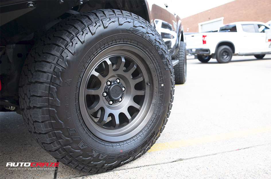 NISSAN NAVARA BLACK RHINO RAPID MATTE BRUSHED GUNMETAL