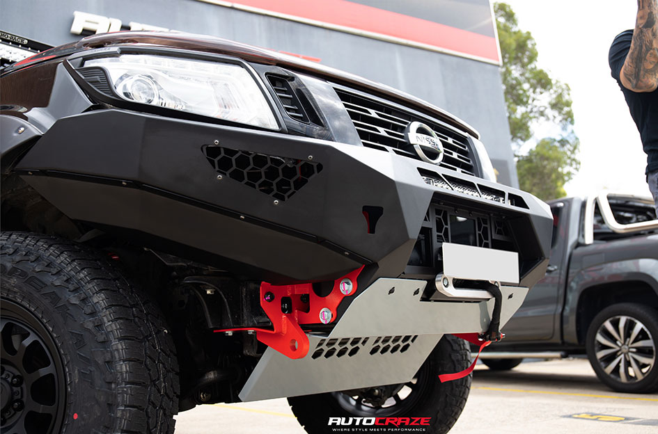 NISSAN NAVARA BLACK RHINO RAPID MATTE BLACK