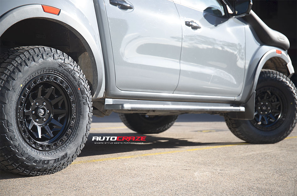 NISSAN NAVARA FUEL COVERT MATTE BLACK