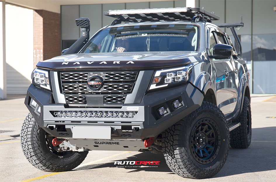 NISSAN NAVARA FUEL COVERT MATTE BLACK