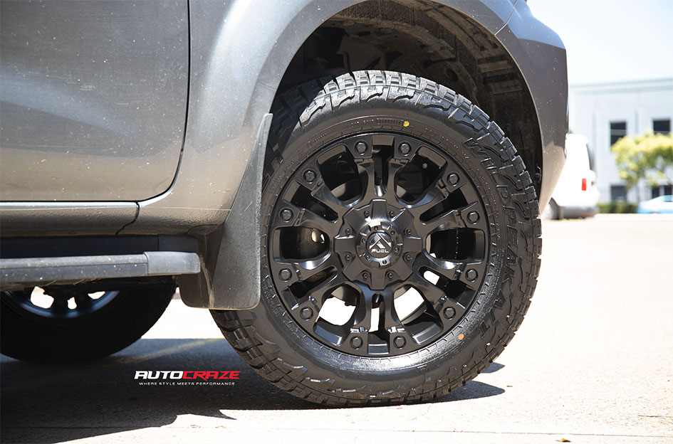 NISSAN NAVARA FUEL VAPOR MATTE BLACK
