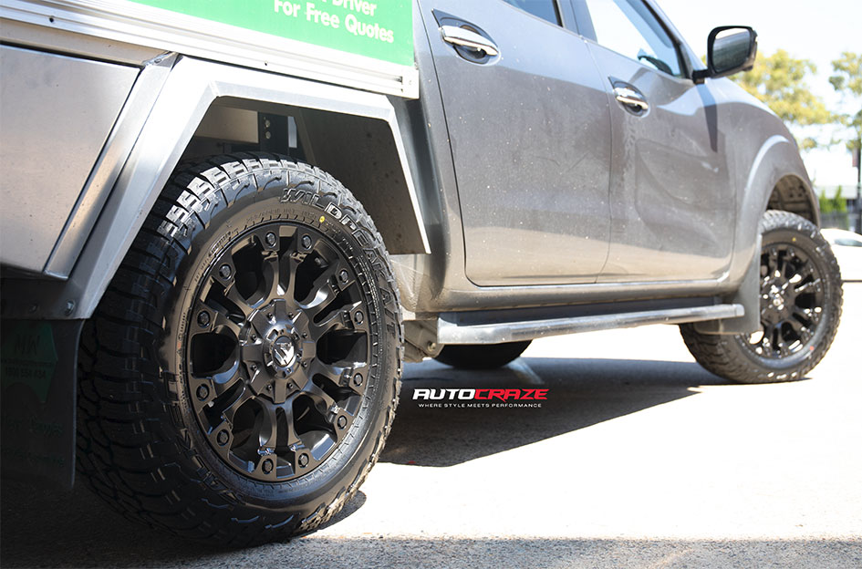 NISSAN NAVARA FUEL VAPOR MATTE BLACK