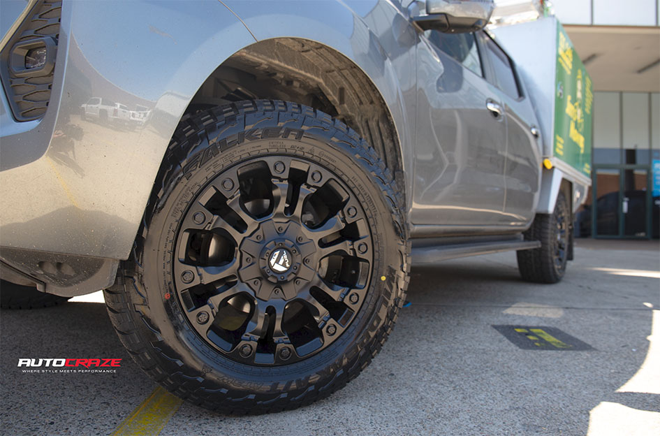 NISSAN NAVARA FUEL VAPOR MATTE BLACK