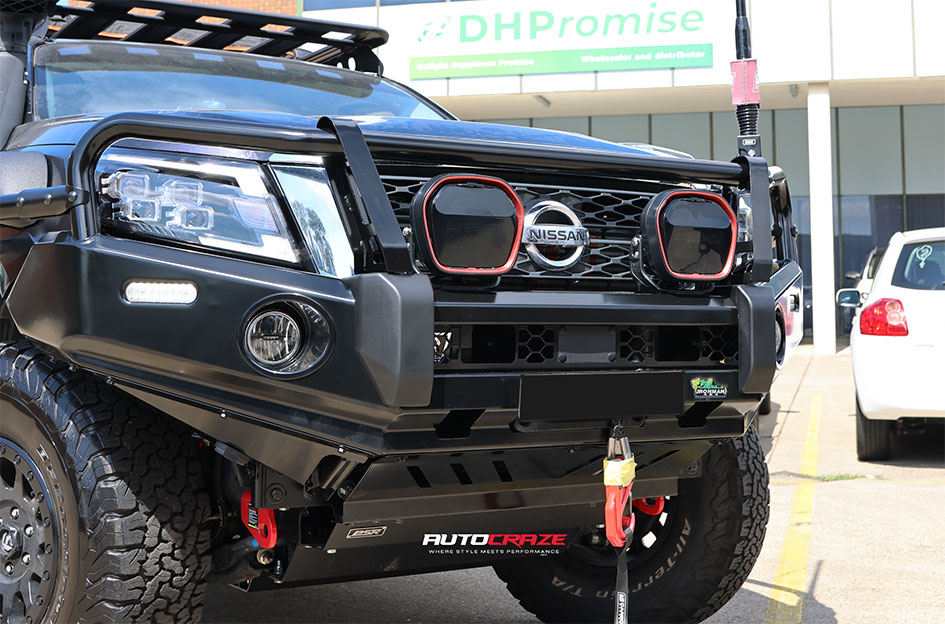 NISSAN NAVARA FUEL VECTOR MATTE BLACK
