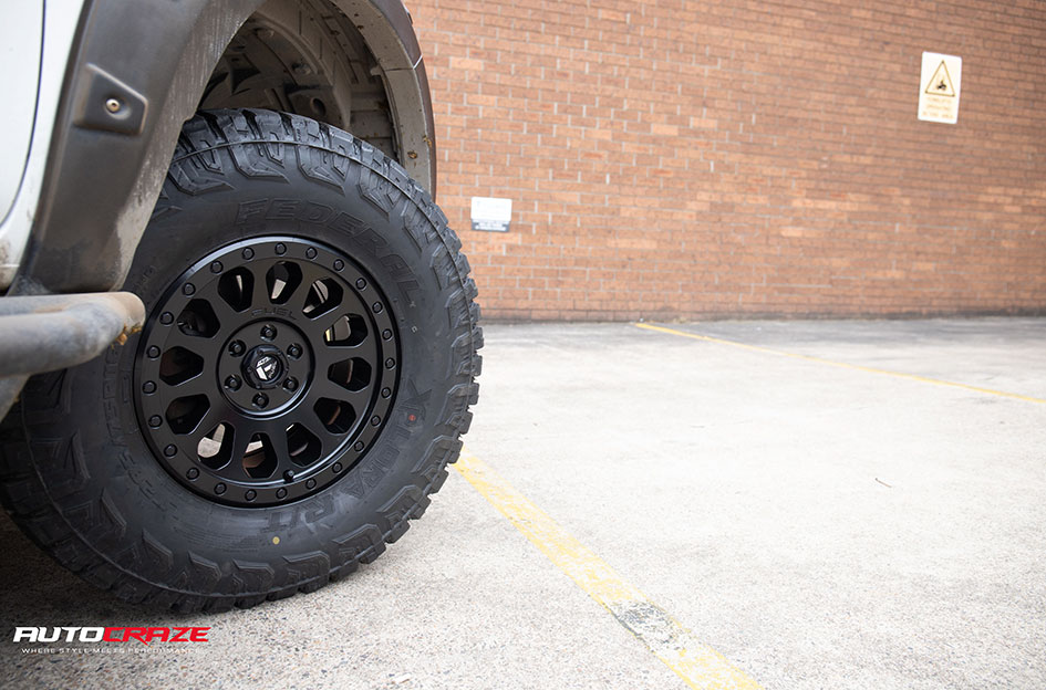 NISSAN NAVARA FUEL VECTOR MATTE BLACK
