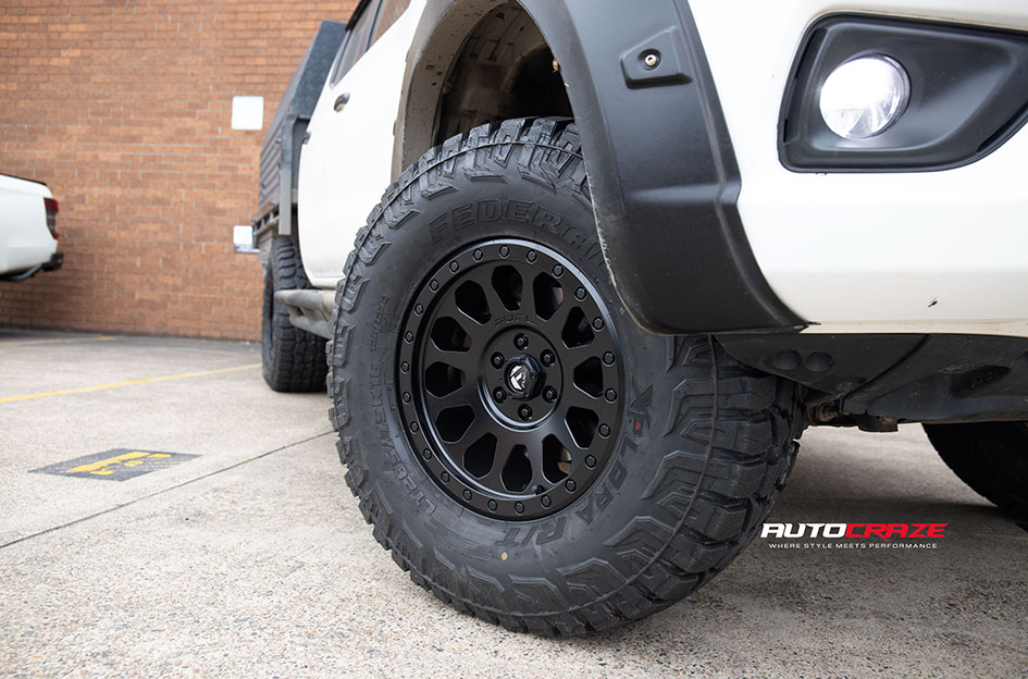 NISSAN NAVARA FUEL VECTOR MATTE BLACK
