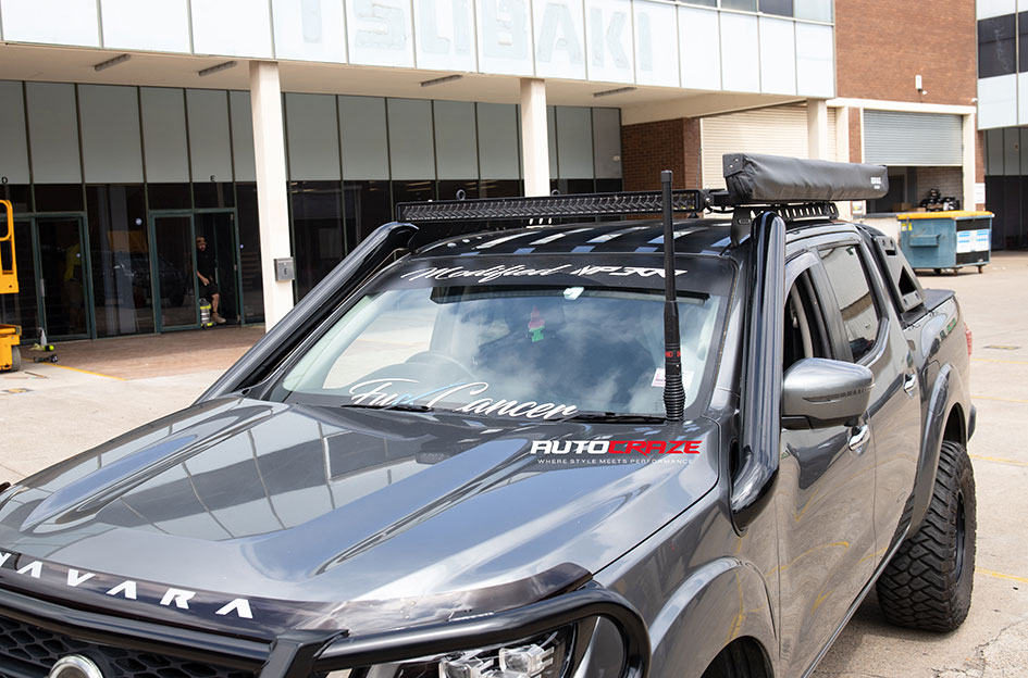 NISSAN NAVARA KMC IMPACT SATIN BLACK 