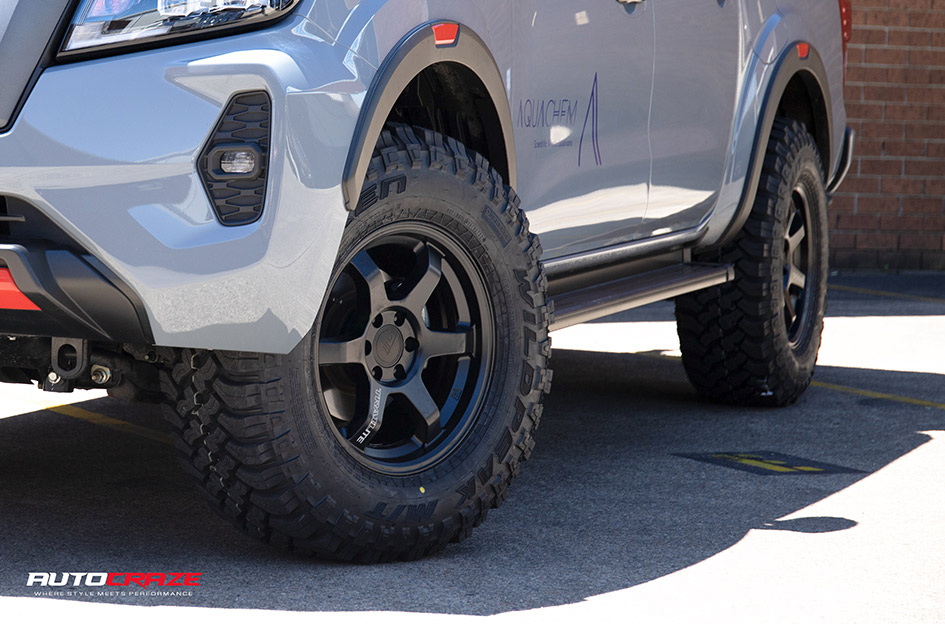 NISSAN NAVARA MOTEGI MR150 TRAILITE SATIN BLACK 