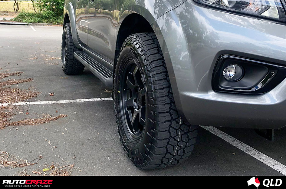 NISSAN NAVARA MOTEGI MR150 MATTE BLACK 