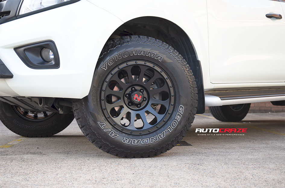 NISSAN NAVARA NOMAD VICTIM MATTE BLACK 