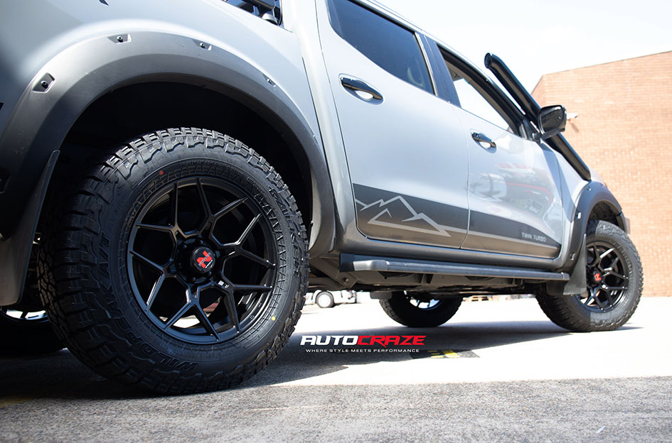 NISSAN NAVARA NOMAD SABBATH MATTE BLACK 