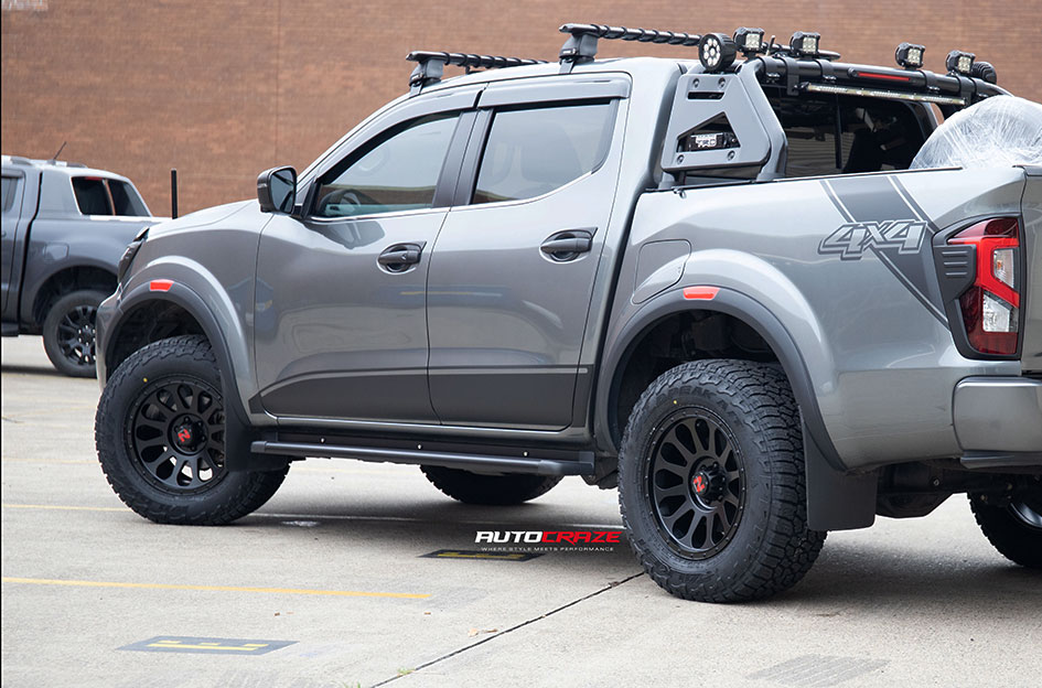 NISSAN NAVARA NOMAD VICTIM MATTE BLACK 