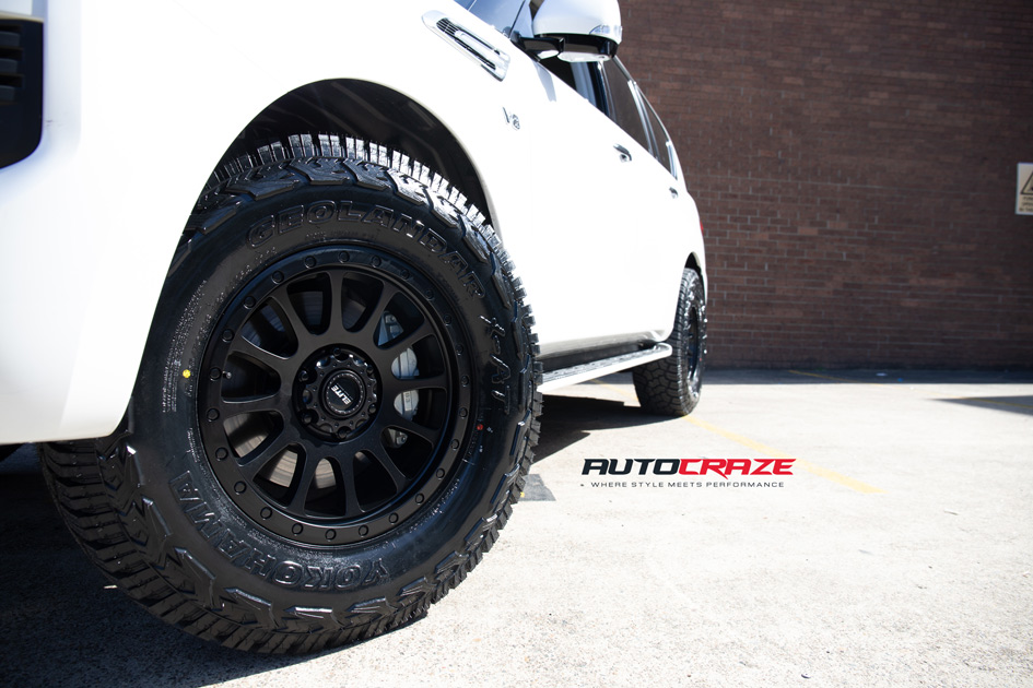 NISSAN PATROL ELITE PODIUM SATIN BLACK