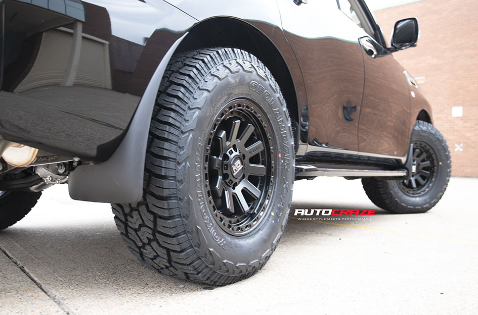 NISSAN PATROL KING SNATCH SATIN BLACK