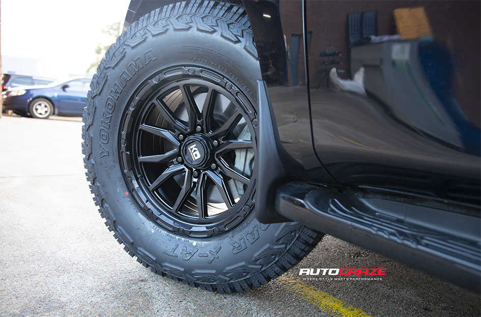 NISSAN PATROL KING STRYKER SATIN BLACK