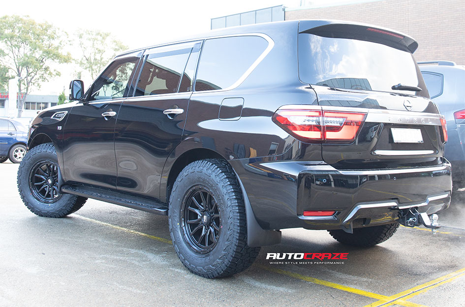 NISSAN PATROL KING STRYKER SATIN BLACK