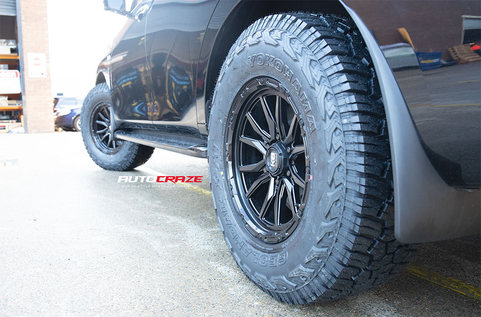 NISSAN PATROL KING STRYKER SATIN BLACK