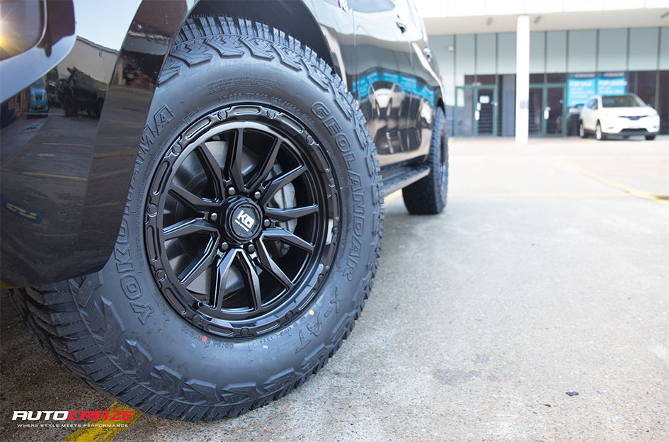 NISSAN PATROL KING STRYKER SATIN BLACK
