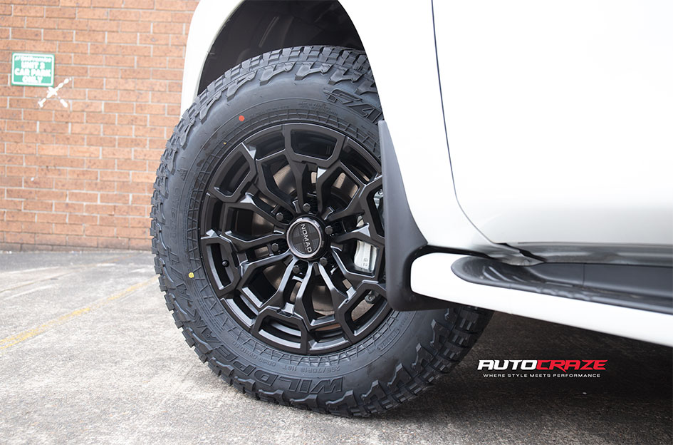 NISSAN PATROL NOMAD N162 SATIN BLACK