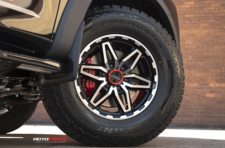 NISSAN PATROL Y62 NOMAD N232 GLOSS BLACK DARK TINT