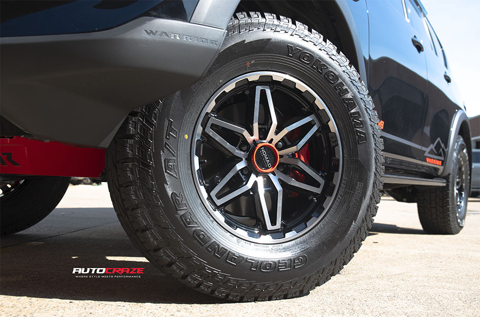 NISSAN PATROL Y62 NOMAD N232 GLOSS BLACK DARK TINT