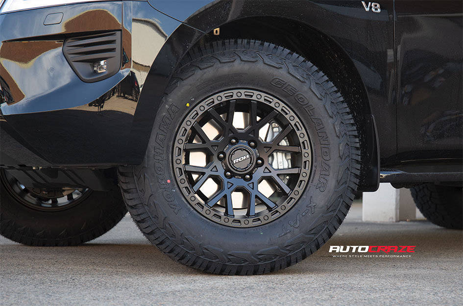 NISSAN PATROL ROH CRAWLER MATT BLACK