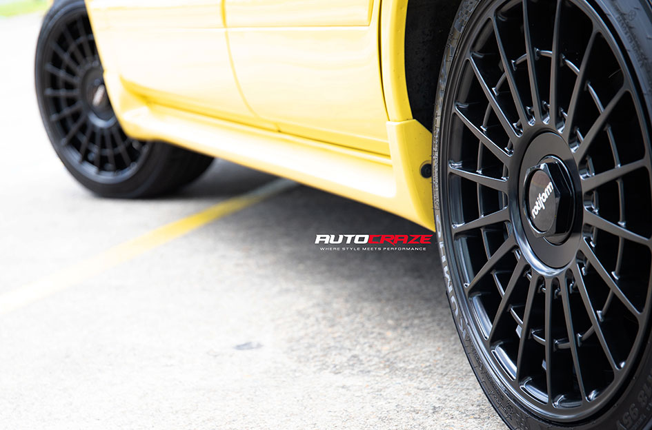 NISSAN STAGEA ROTIFORM LAS-R MATTE BLACK 