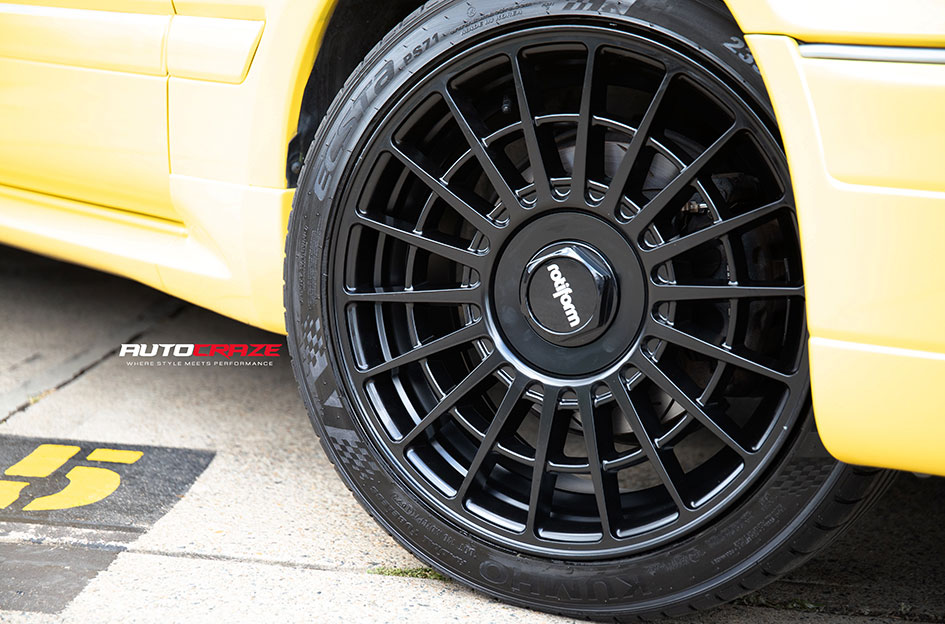 NISSAN STAGEA ROTIFORM LAS-R MATTE BLACK 