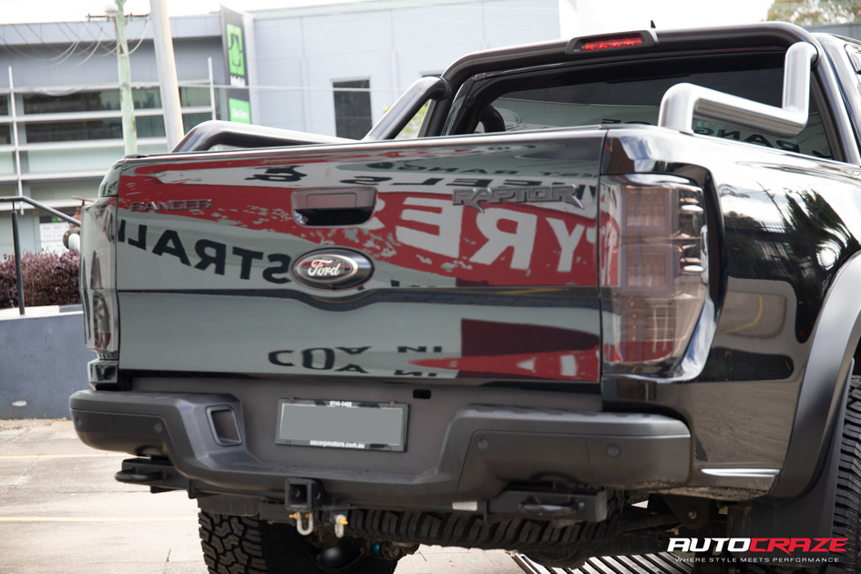 FORD RANGER RAPTOR FUEL REBEL MATTE BLACK