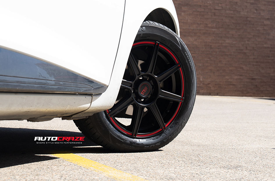 RENAULT CLIO MOTEGI MR142 SATIN BLACK WITH RED STRIPE