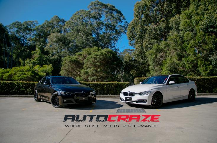 BMW F30 SF08 FLAT BLACK