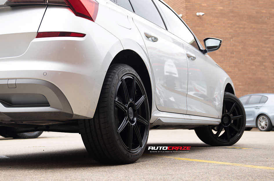 SKODA KAMIQ MOTEGI RACING MR142 SATIN BLACK 
