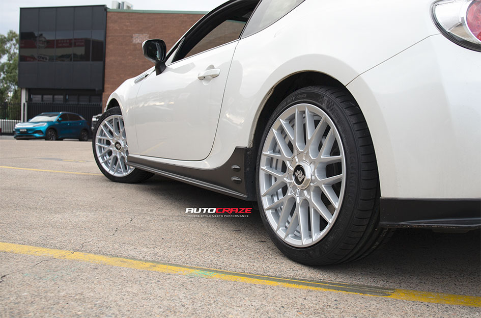 SUBARU BRZ ROTIFORM RSE SILVER