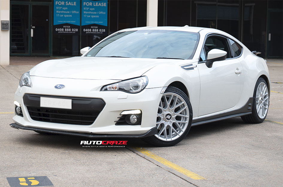 SUBARU BRZ ROTIFORM RSE SILVER