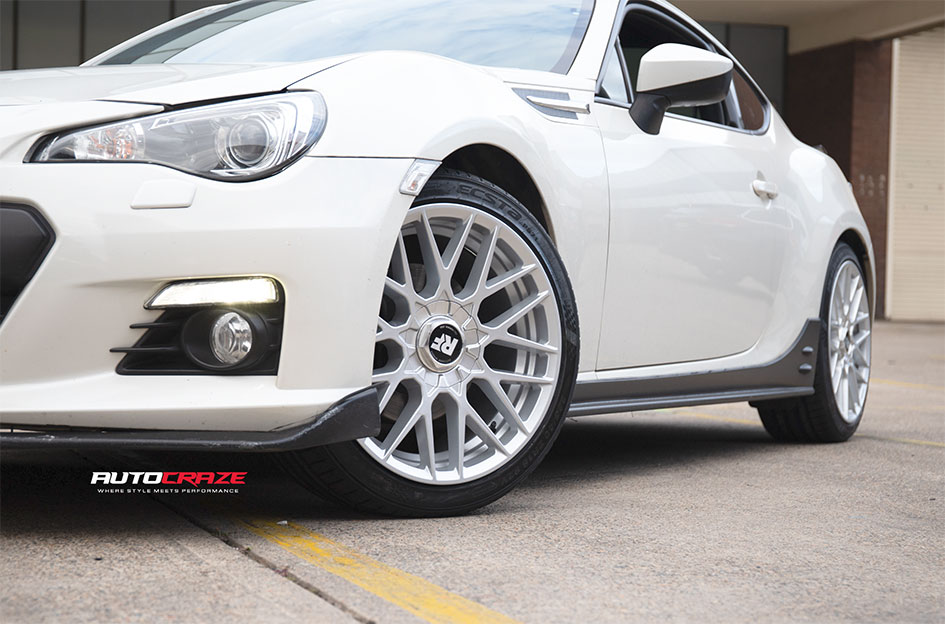 SUBARU BRZ ROTIFORM RSE SILVER