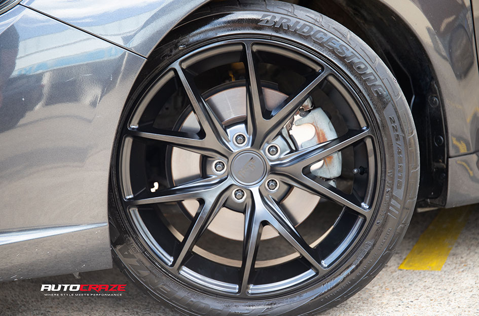 SUBARU LEVORG NICHE MISANO MATTE BLACK 