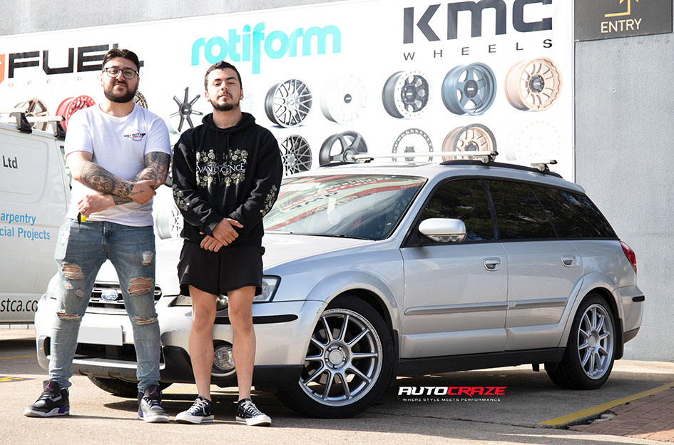 SUBARU OUTBACK MOTEGI MR140 SILVER